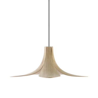 Jazz Pendant Light in Oak/Black.