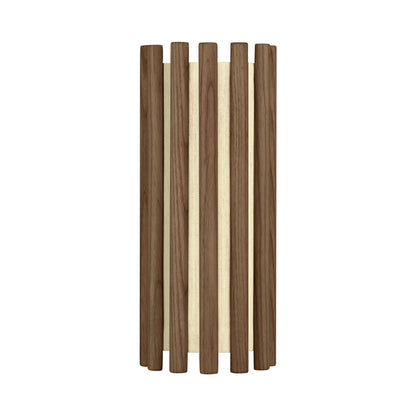 Komorebi Circle Lamp Shade in Dark Oak (4.3-Inch).