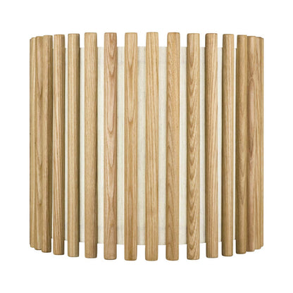 Komorebi Circle Lamp Shade in Oak (11.6-Inch).