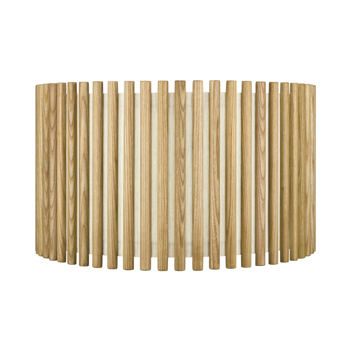 Komorebi Circle Lamp Shade in Oak (17.6-Inch).