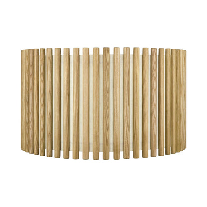 Komorebi Circle Lamp Shade in Oak (17.6-Inch).