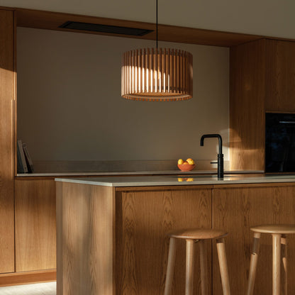 Komorebi Circle Pendant Light in kitchen.