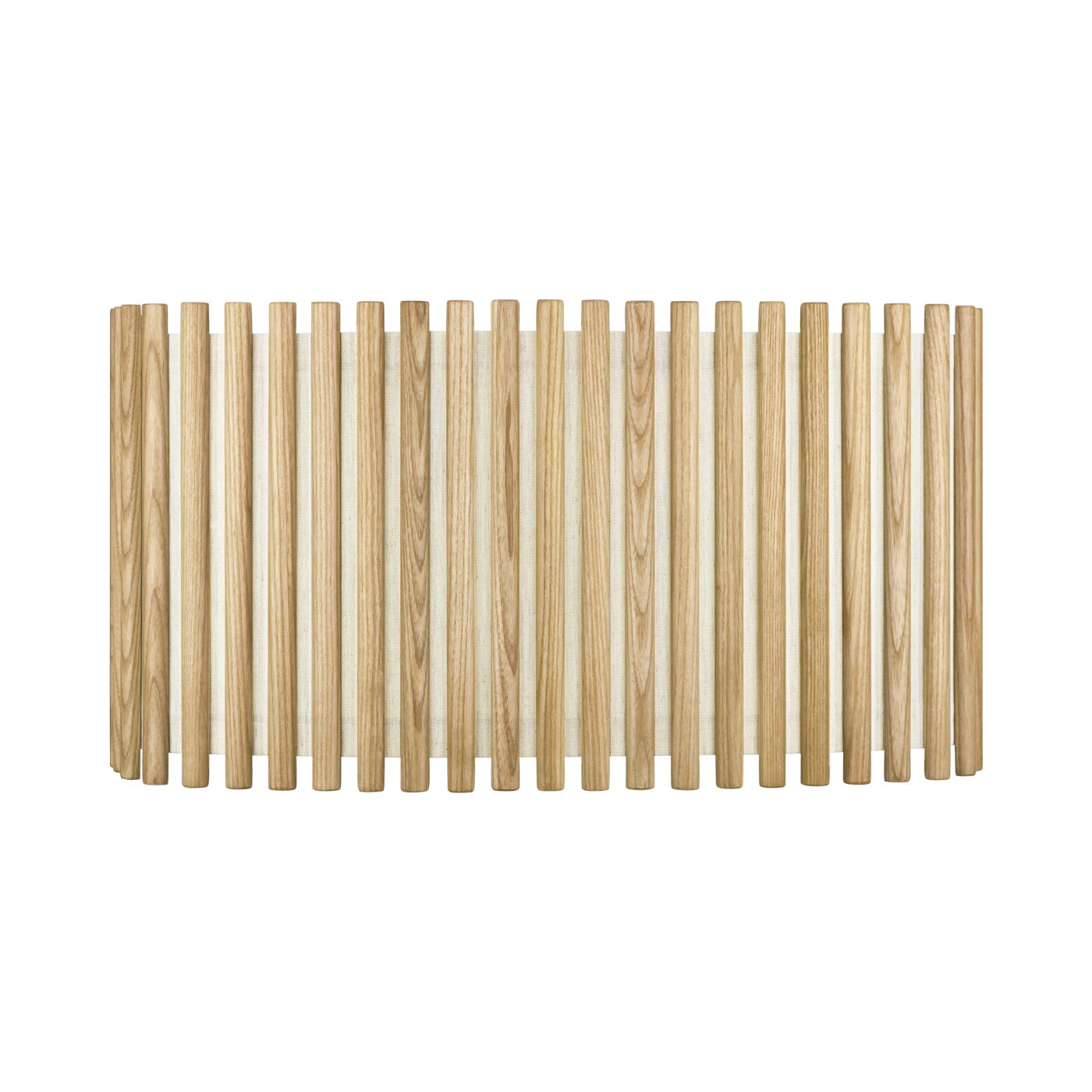 Komorebi Rectangular Lamp Shade in Oak (19.9-Inch).