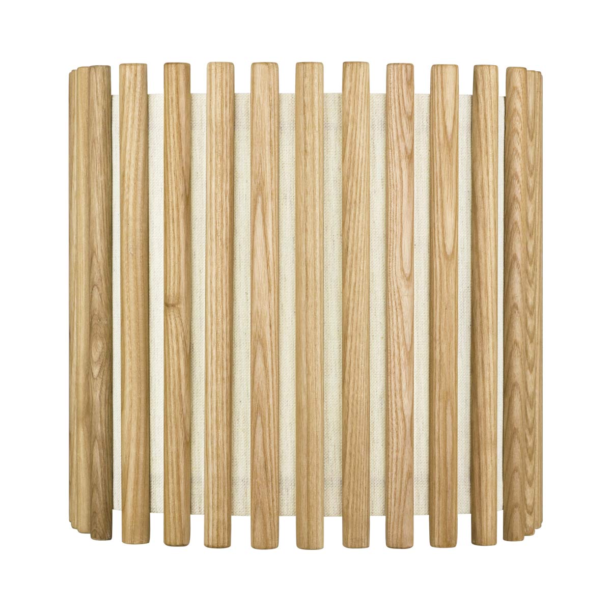 Komorebi Square Lamp Shade in Oak (11-Inch).