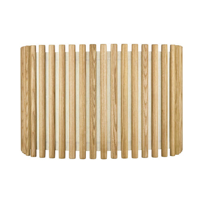 Komorebi Square Lamp Shade in Oak (16.1-Inch).