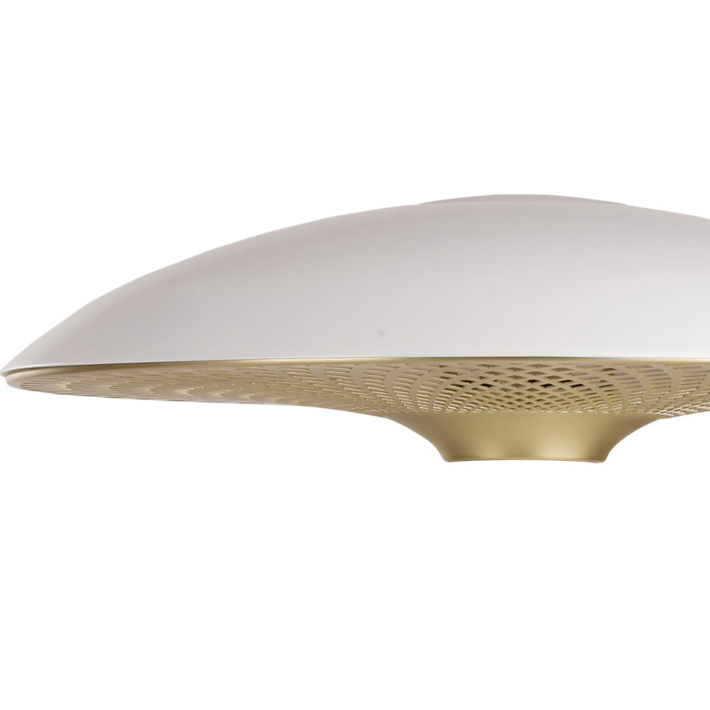 Manta Ray Lamp Shade in Detail.