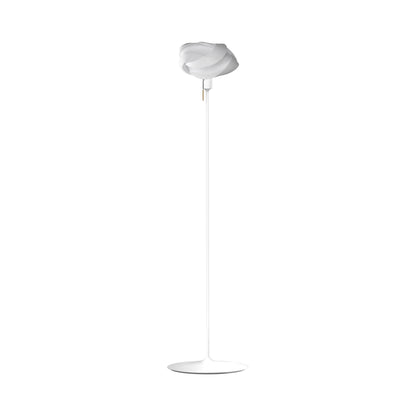 Ribbon Floor Lamp in White (62.6-Inch).