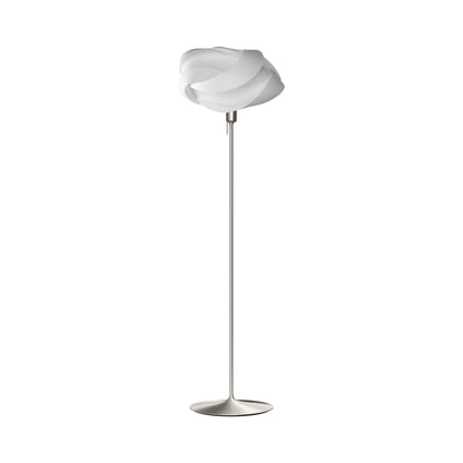 Ribbon Floor Lamp in Brushed Steel (66-Inch).