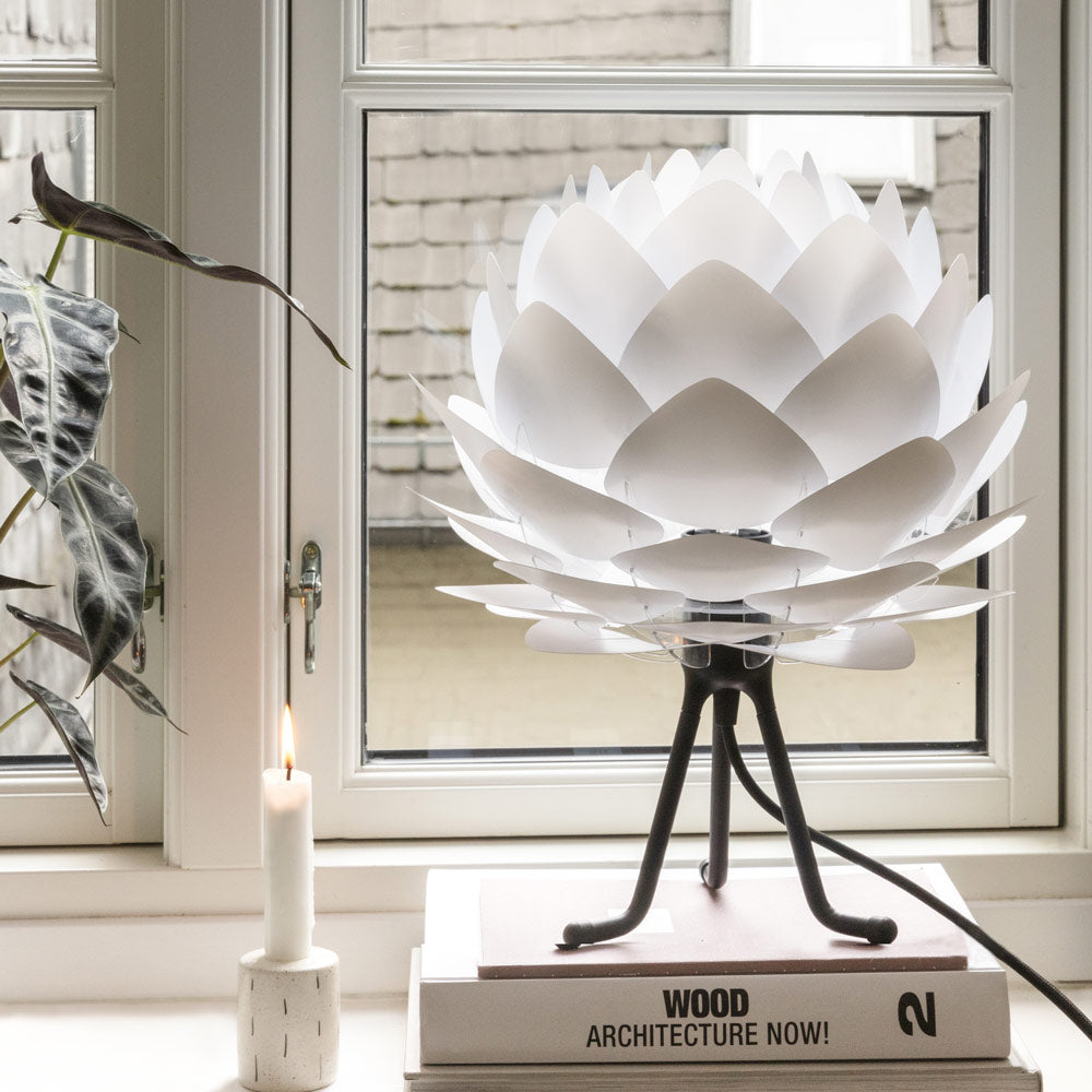 Silvia Adjustable Table Lamp in Detail.