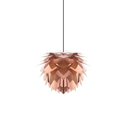 Silvia Pendant Light in Copper/Black (12.6-Inch).