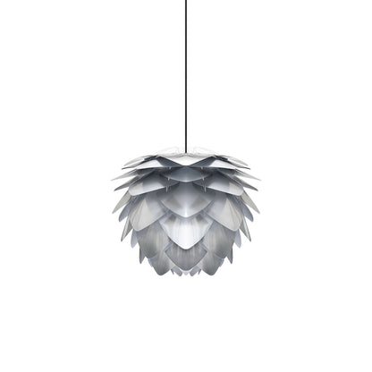 Silvia Pendant Light in Steel/Black (12.6-Inch).