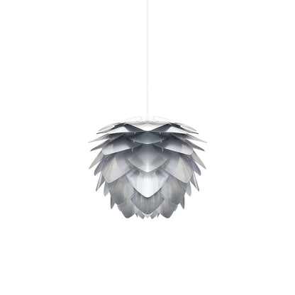 Silvia Pendant Light in Steel/White (12.6-Inch).