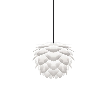 Silvia Pendant Light in White/Black (12.6-Inch).