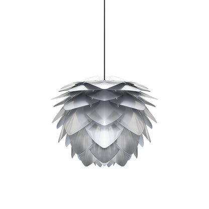 Silvia Pendant Light in Steel/Black (19.7-Inch).