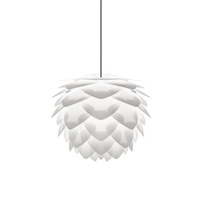 Silvia Pendant Light in White/Black (19.7-Inch).