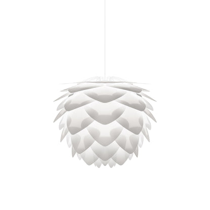 Silvia Pendant Light in White/White (19.7-Inch).