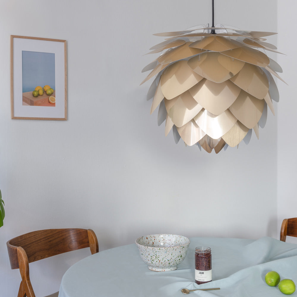 Silvia Pendant Light in dining room.