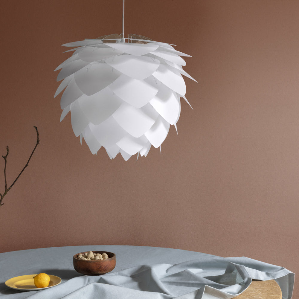 Silvia Pendant Light in dining room.