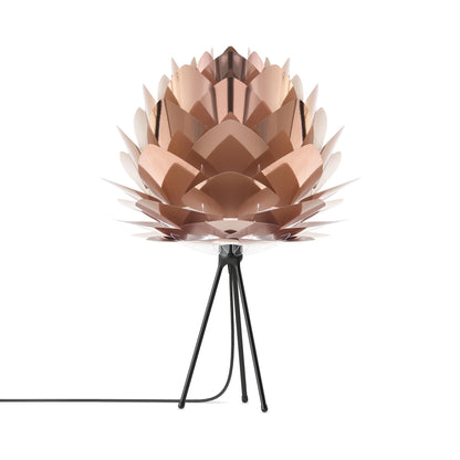 Silvia Tripod Table Lamp in Black/Copper (24-Inch).