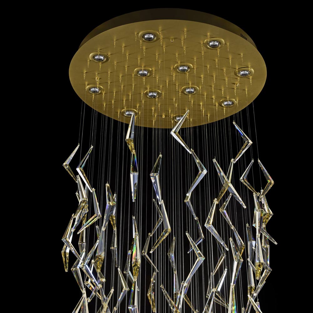 Downpour Pendant Light in Detail.