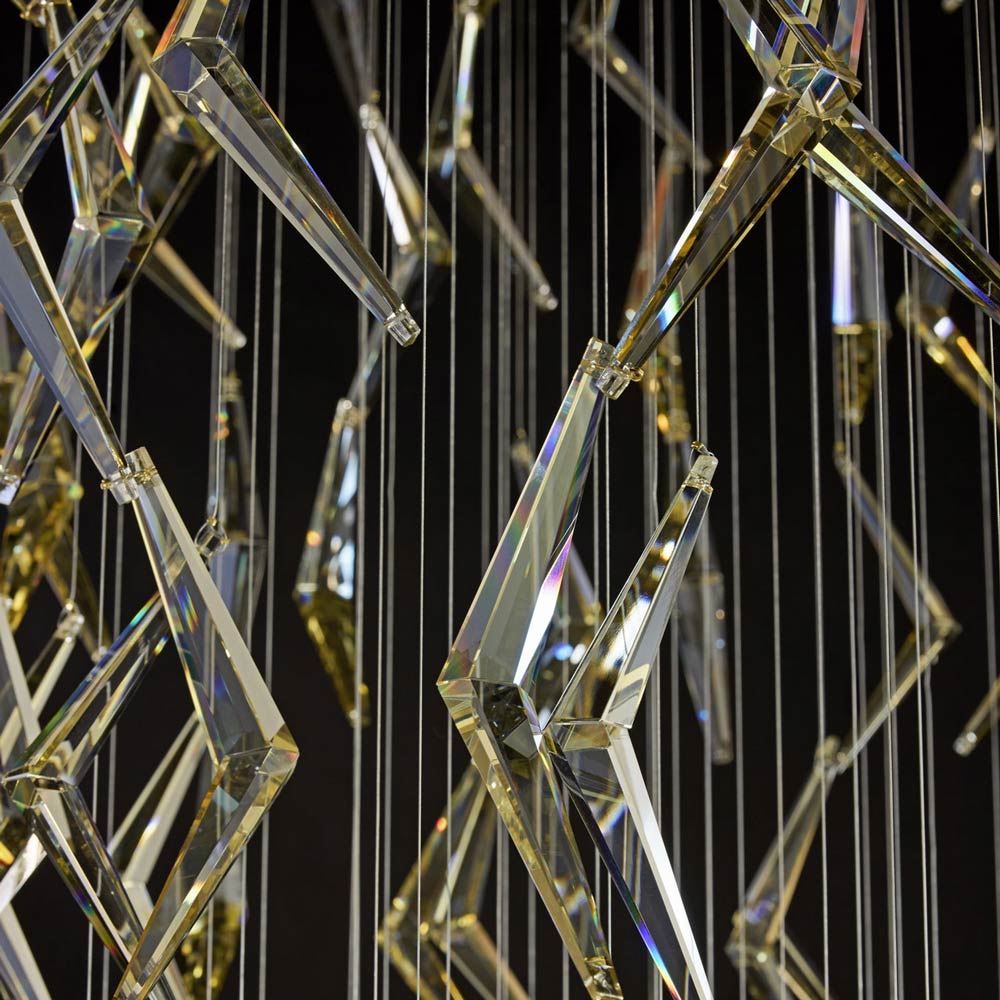 Downpour Pendant Light in Detail.