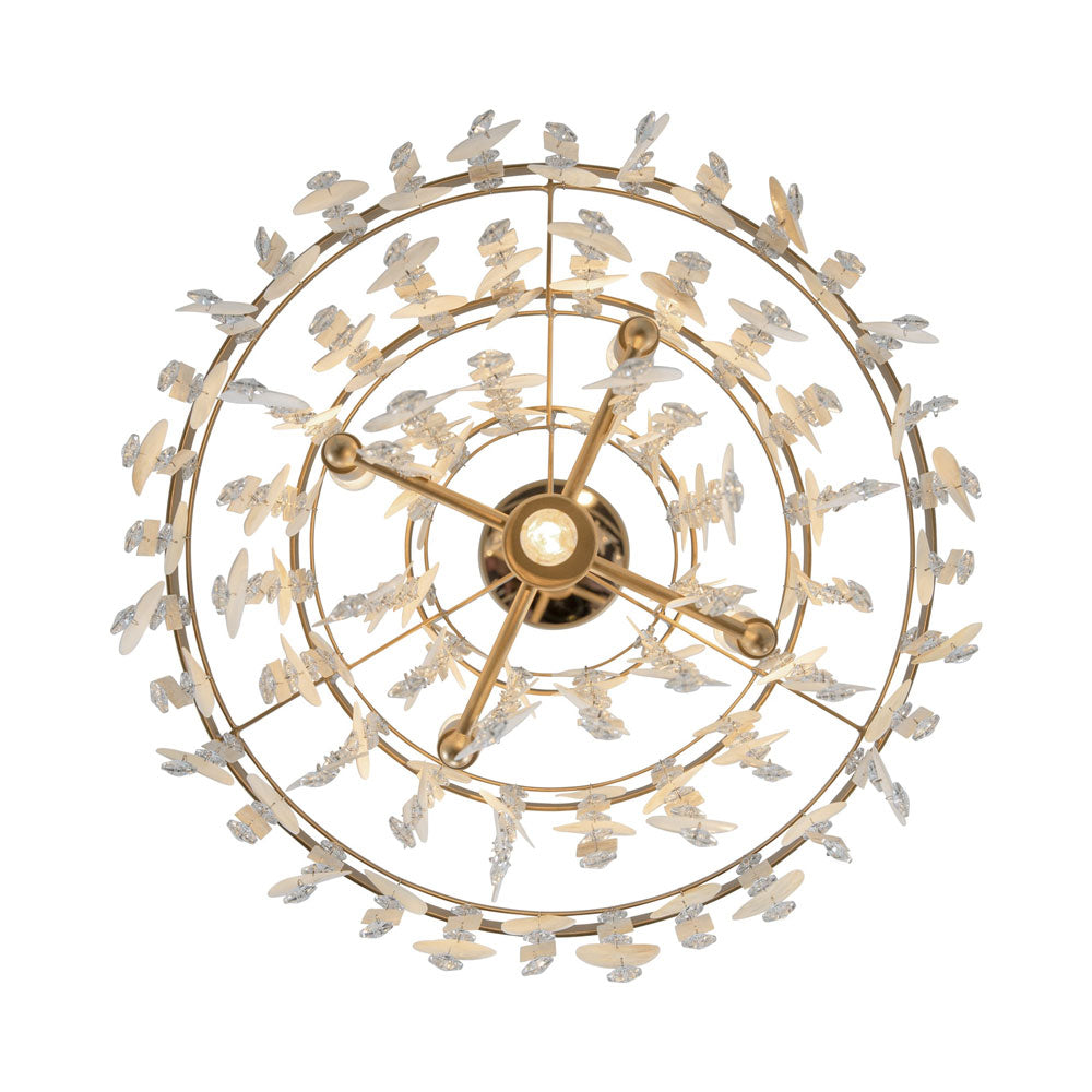 Kalani Chandelier in Detail.