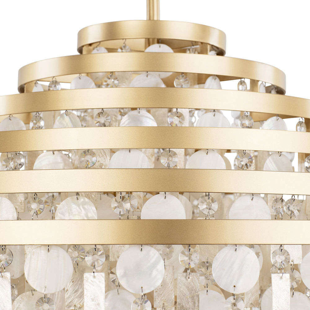 Kalani Chandelier in Detail.