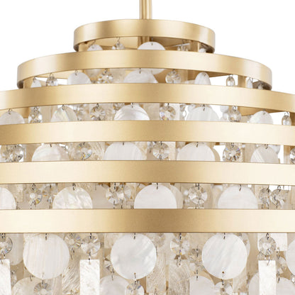 Kalani Chandelier in Detail.
