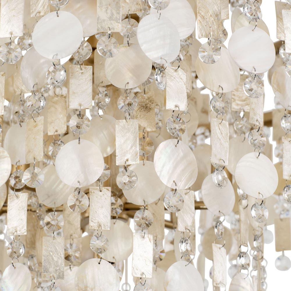 Kalani Chandelier in Detail.