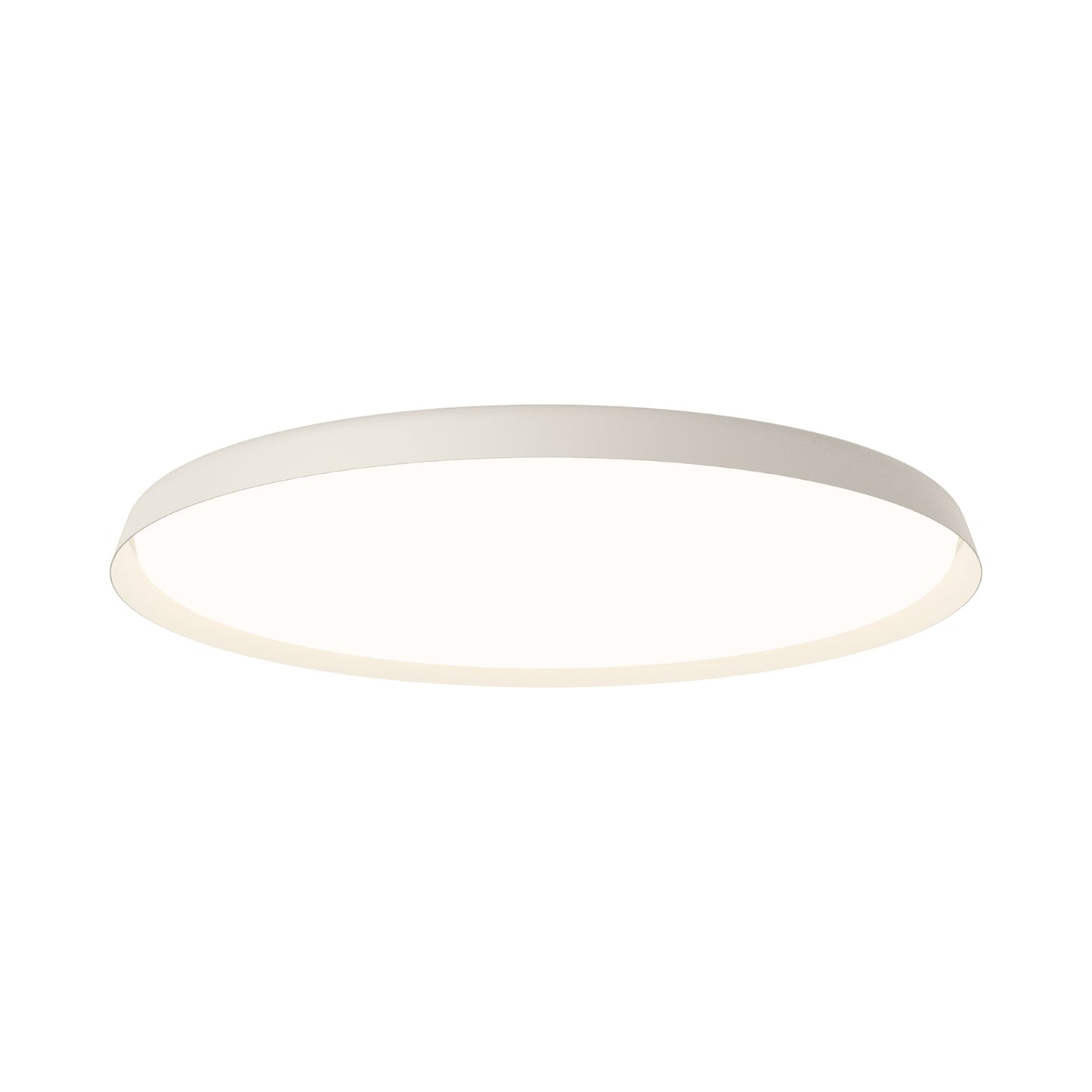 Bigger Flat LED Flush Mount Ceiling Light in Warm White (40.5-Inch).