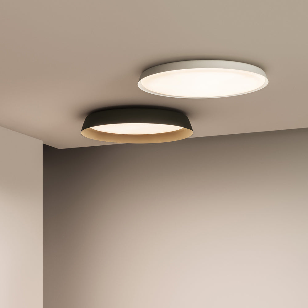 Bigger Flat LED Flush Mount Ceiling Light in Detail.