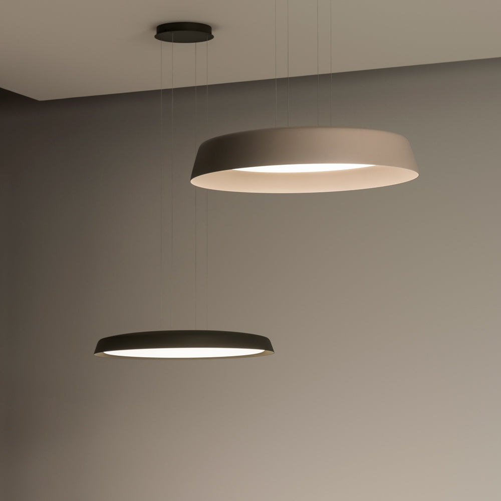 Bigger Flat LED Pendant Light in Detail.