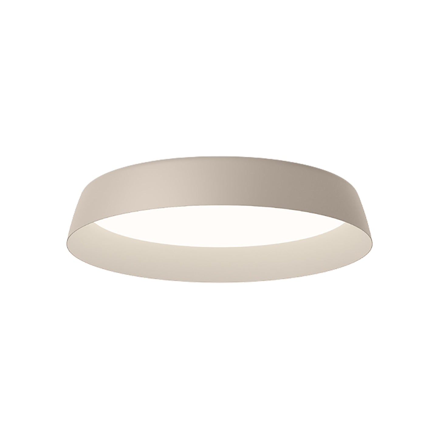 Bigger LED Flush Mount Ceiling Light in Beige M1 (33-Inch).