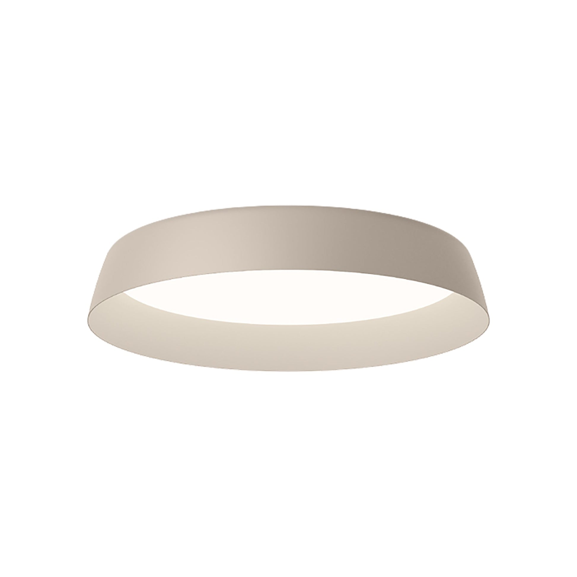 Bigger LED Flush Mount Ceiling Light in Beige M1 (33-Inch).