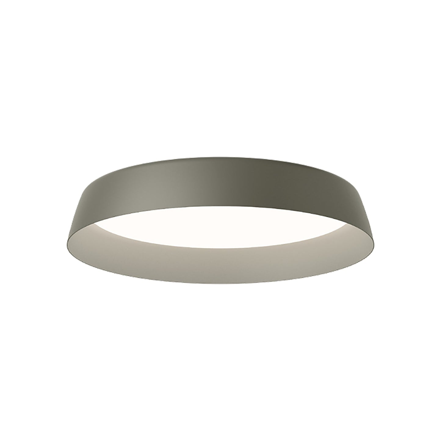 Bigger LED Flush Mount Ceiling Light in Green (33-Inch).