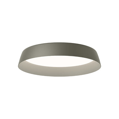 Bigger LED Flush Mount Ceiling Light in Green (33-Inch).