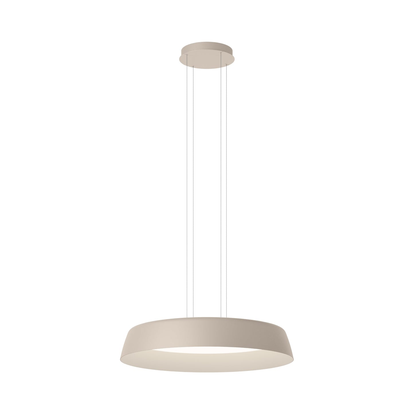 Bigger LED Pendant Light in Beige M1 (33-Inch).