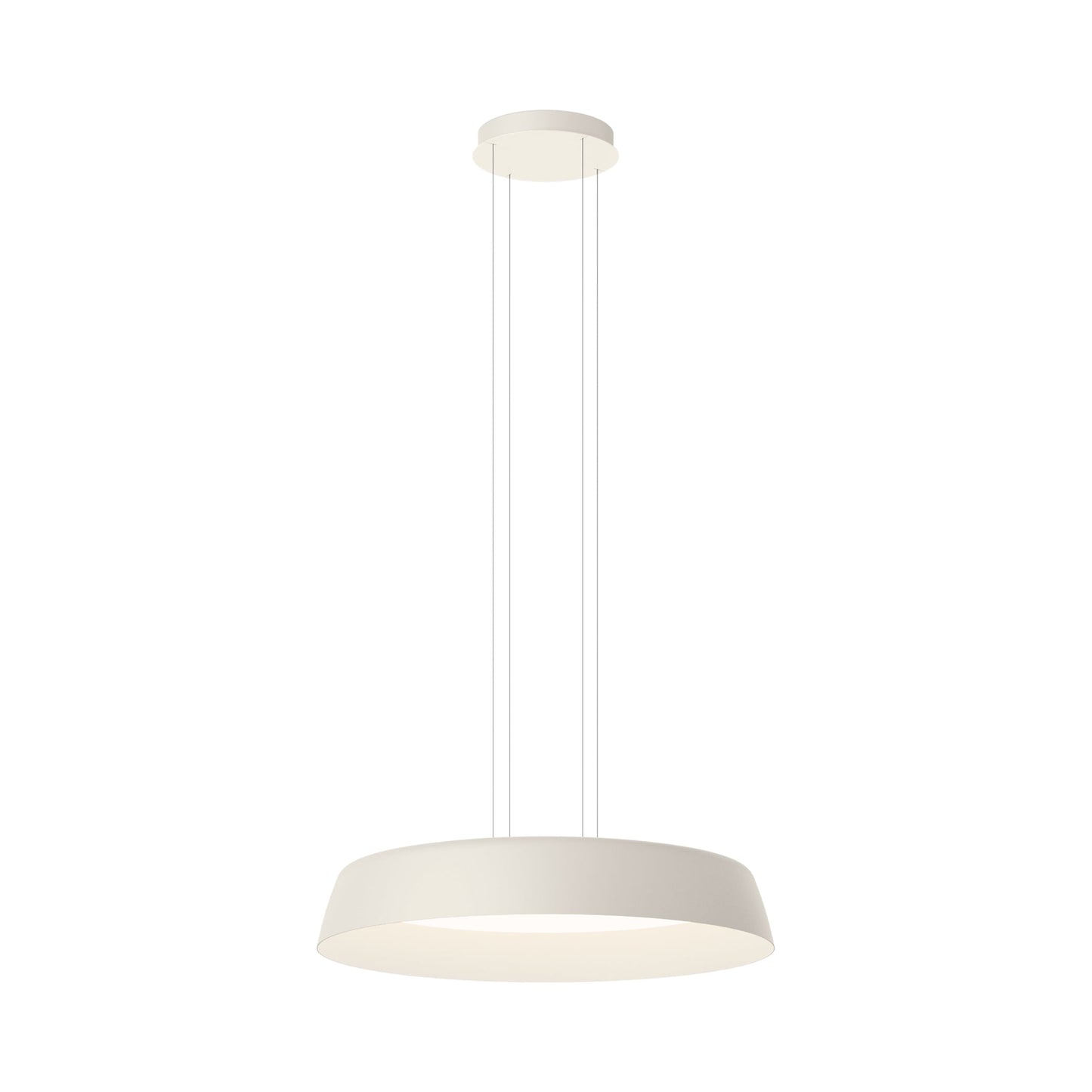 Bigger LED Pendant Light in Warm White (33-Inch).