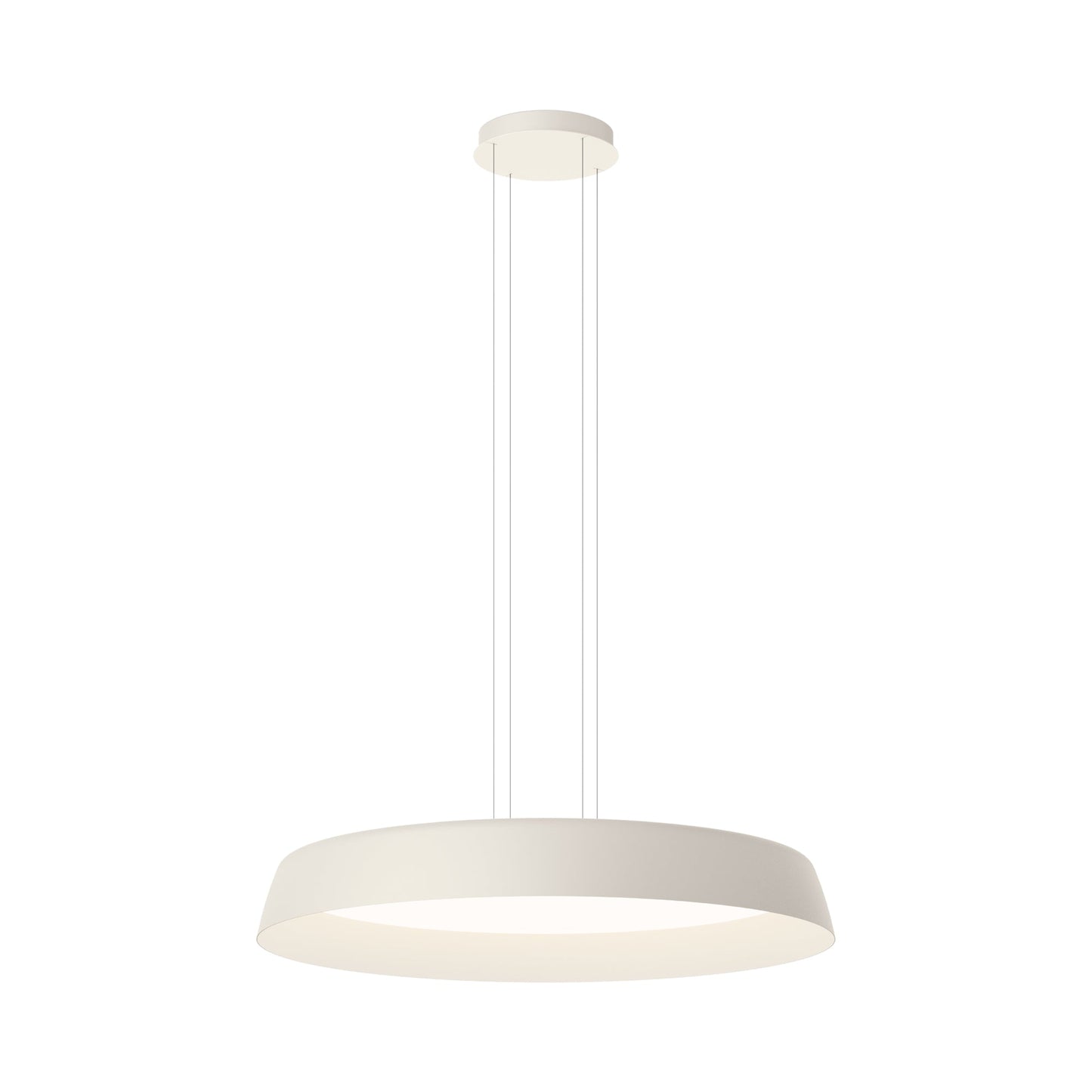 Bigger LED Pendant Light in Warm White (42.5-Inch).