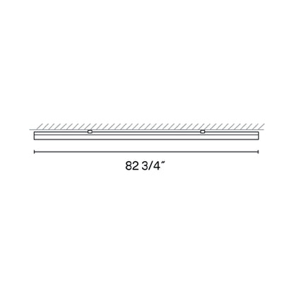 Bind Ceiling Track - line drawing.