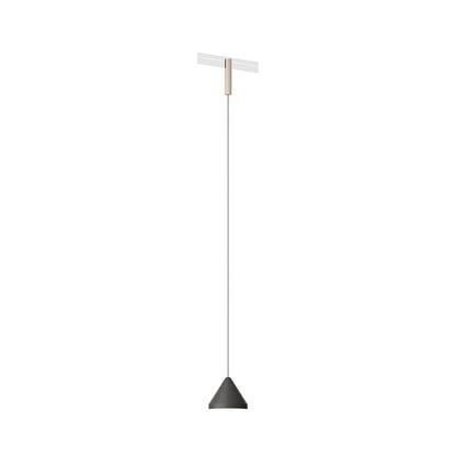 Bind LED North Track Pendant Light in Beige M1/Black.