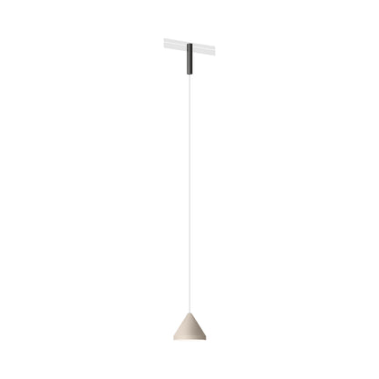 Bind LED North Track Pendant Light in Black/Beige M1.