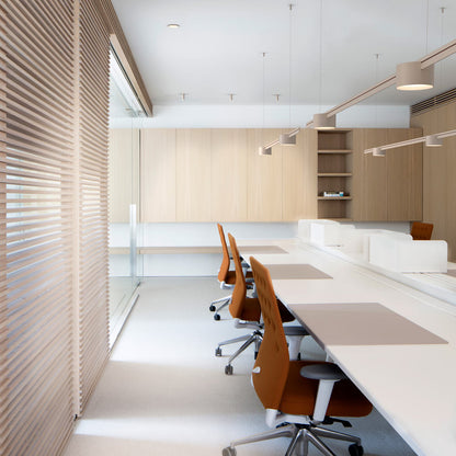 Bind LED Round Track Head in office.