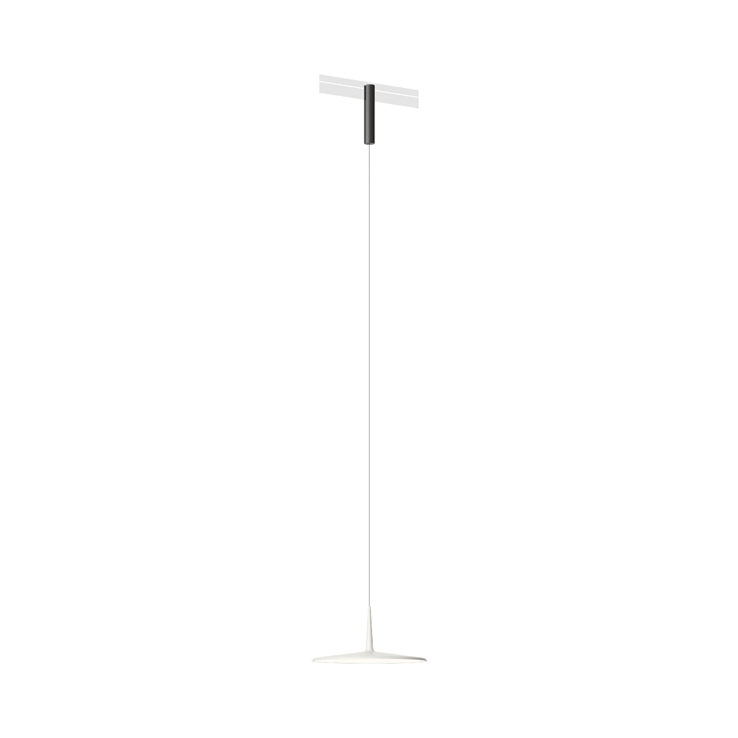 Bind LED Skan Track Pendant Light in Black/White.