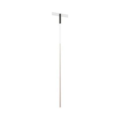 Bind LED Slim Track Pendant Light in Black/Beige M1.