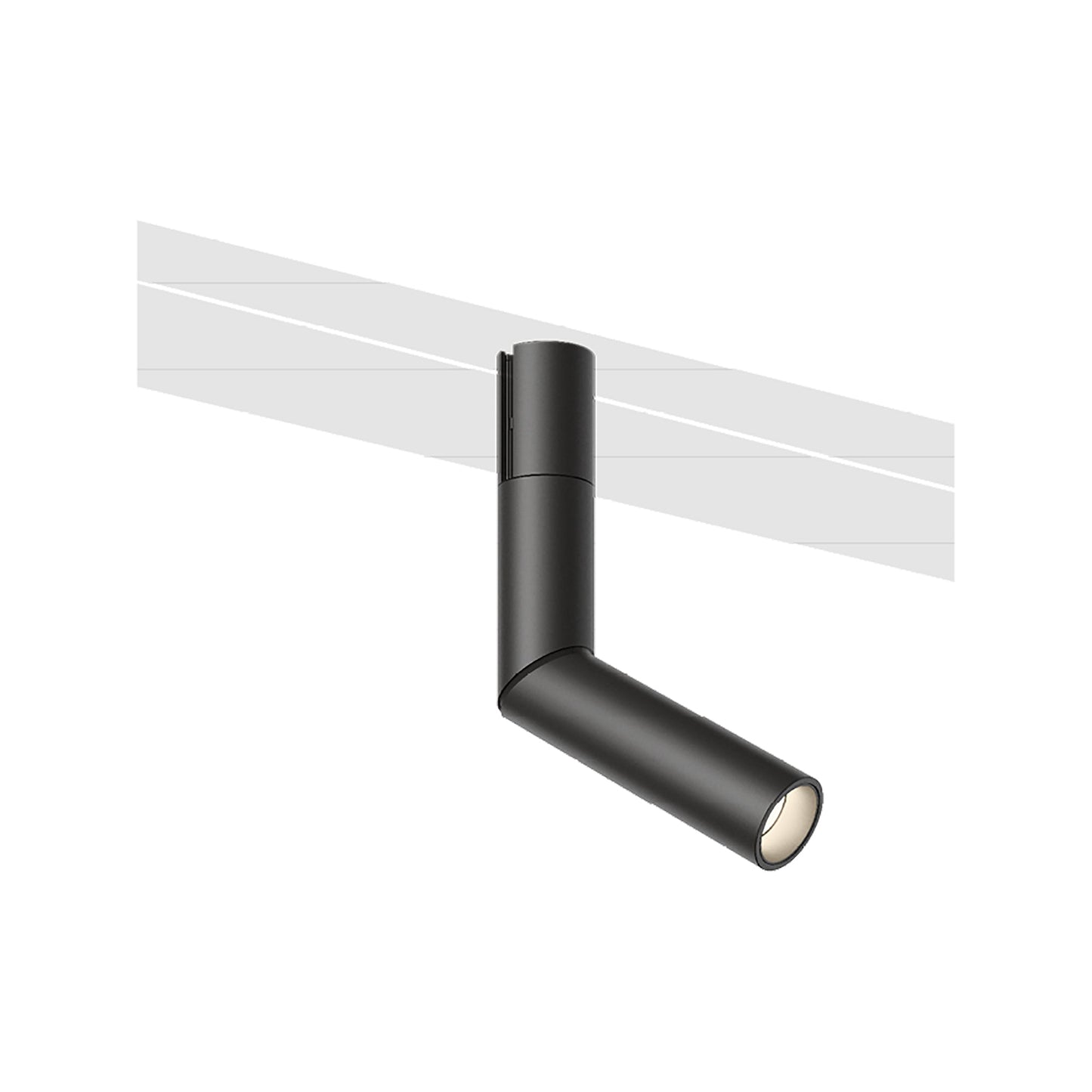 Bind LED Spot Track Light in Black (7.75-Inch).