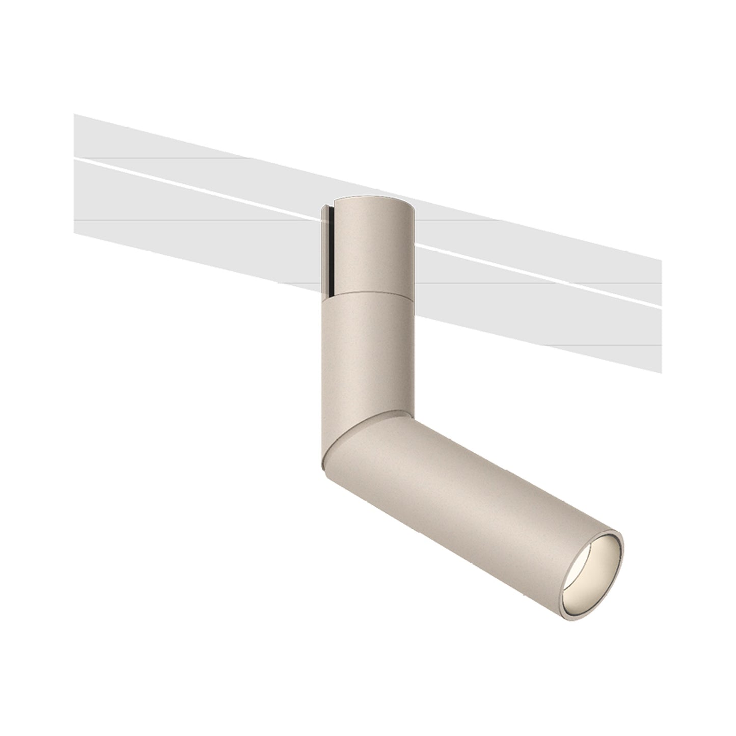 Bind LED Spot Track Light in Beige M1 (8.75-Inch).