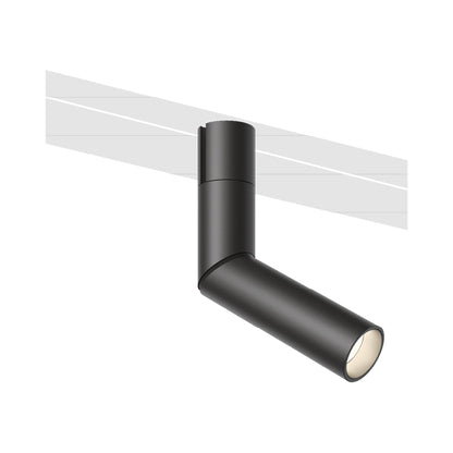 Bind LED Spot Track Light in Black (8.75-Inch).