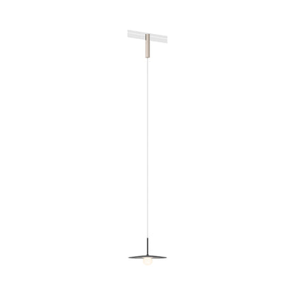 Bind LED Tempo Track Pendant Light in Beige M1/Black.