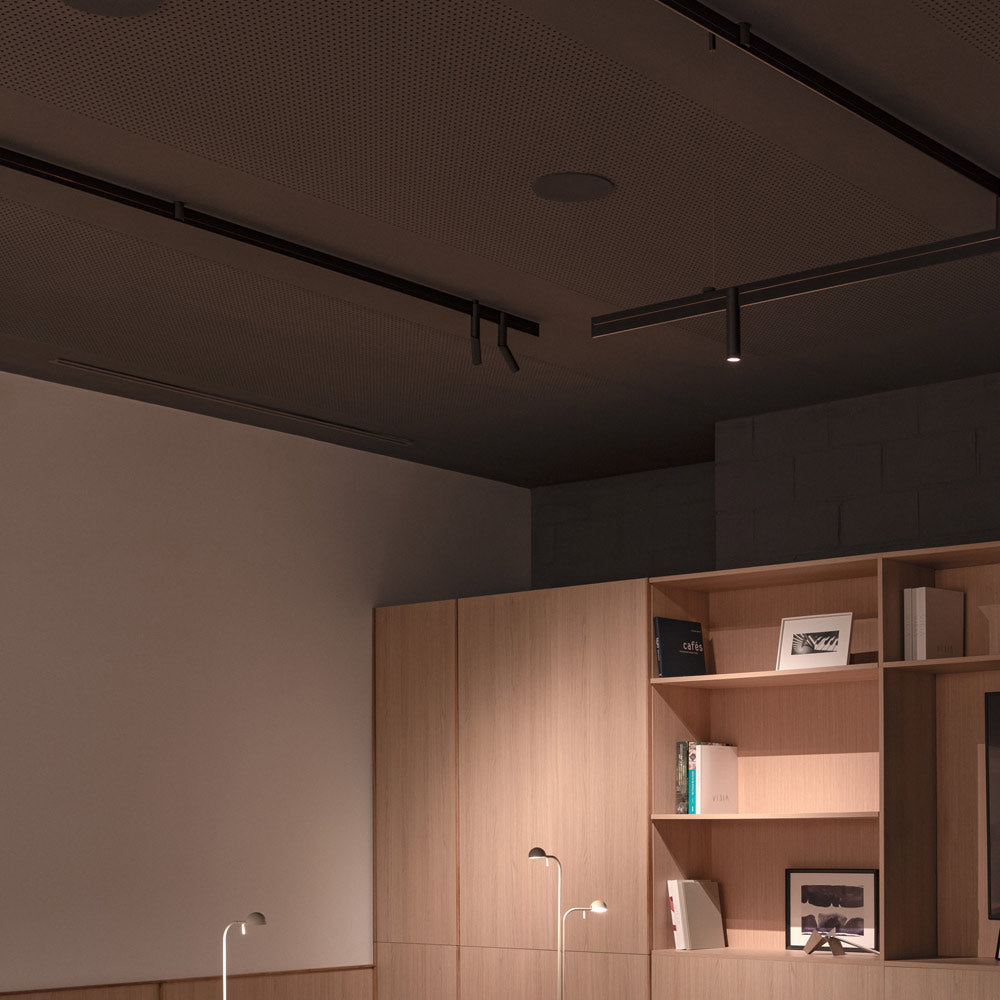 Bind LED Track Head in home office.